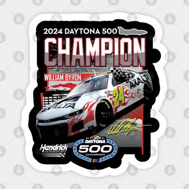 William Byron 500 Champion Sticker by ganisfarhan